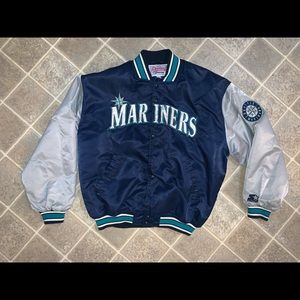 Mariners starter satin jacket